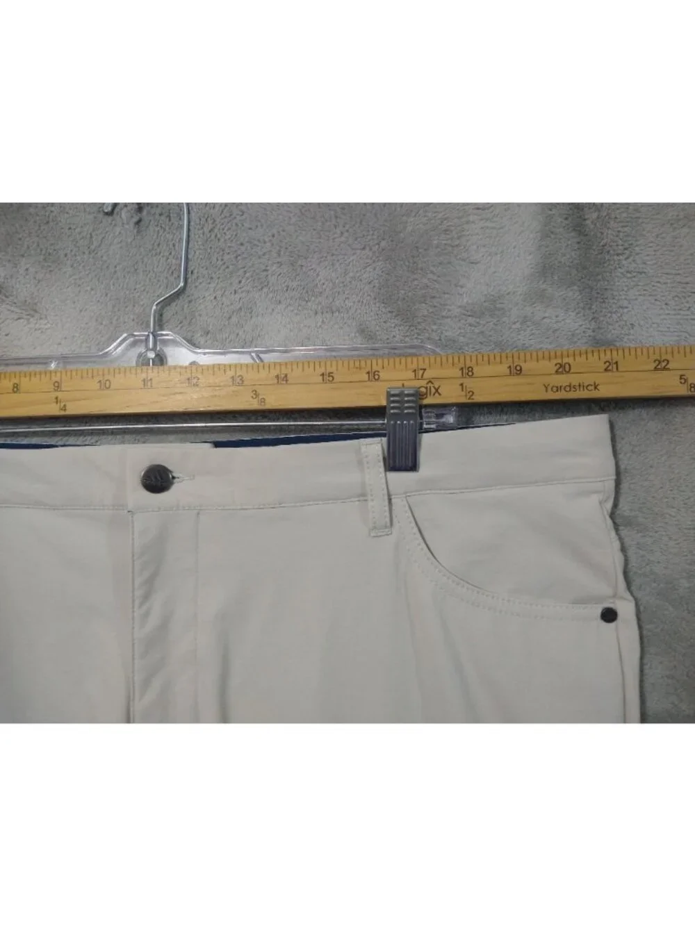 Adidas Primegreen Golf Pants Mens 40x34 Khaki Stretch Performance Tapered Leg